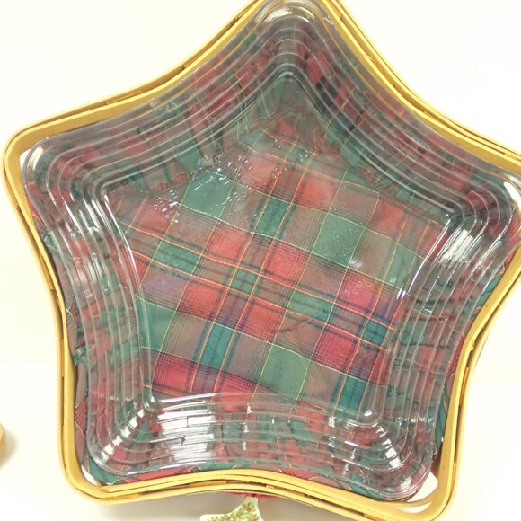 Longaberger Christmas Collection 2001 Edition Shining Star Basket - Picture 6 of 11